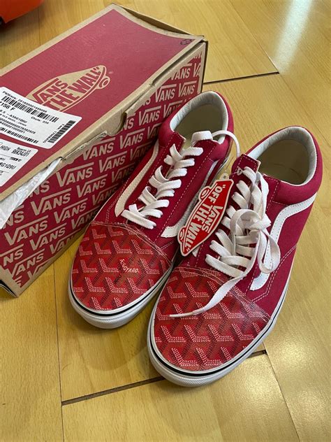 cheap goyard vans|old skool goyard custom vans.